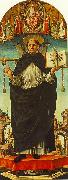 St Vincent Ferrer (Griffoni Polyptych) dfg COSSA, Francesco del